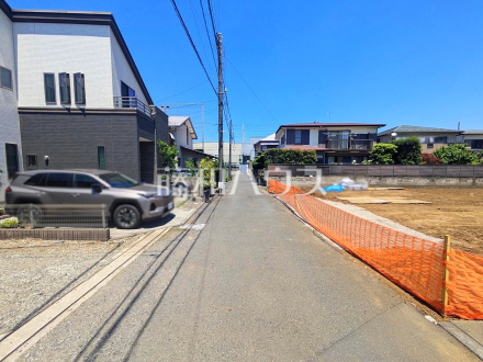 接道状況および現場風景　【小金井市貫井北町３丁目】／撮影日2026/06/28