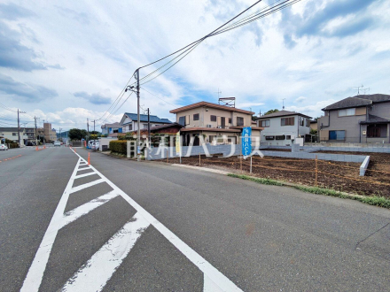 接道状況および現場風景　【日野市東豊田２丁目】／撮影日2026/08/22