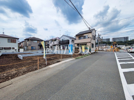 接道状況および現場風景　【日野市東豊田２丁目】／撮影日2026/08/22