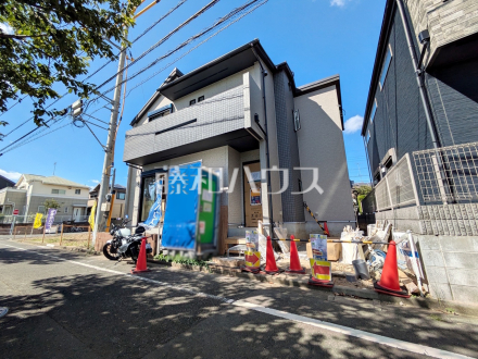接道状況および現場風景　【府中市押立町５丁目】／撮影日2026/08/07