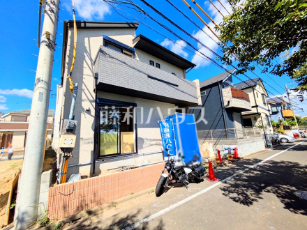 接道状況および現場風景　【府中市押立町５丁目】／撮影日2026/08/07
