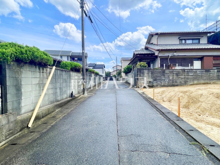 接道状況および現場風景　【福岡市南区和田２丁目】／撮影日2026/08/29