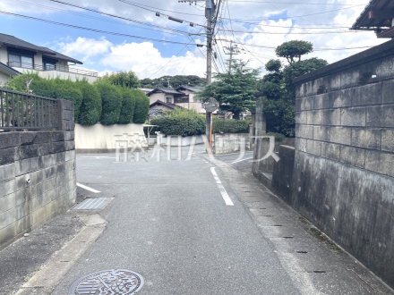 約46坪のゆとりある敷地ですので、広いお庭も確保できそうですね。　／撮影日2026/07/26