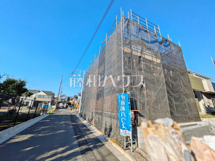 接道状況および現場風景　【三鷹市北野３丁目】／撮影日2026/10/10