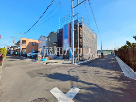 接道状況および現場風景　【三鷹市北野３丁目】／撮影日2026/10/10