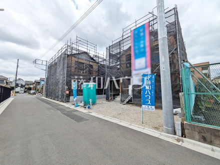 接道状況および現場風景　【三鷹市北野３丁目】／撮影日2026/09/18
