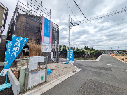 接道状況および現場風景　【三鷹市北野３丁目】／撮影日2026/09/18