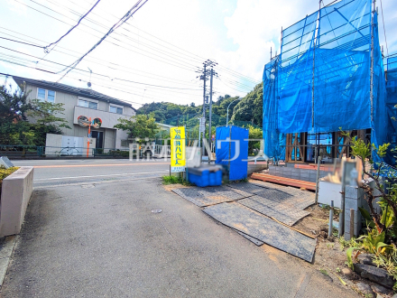 接道状況および現場風景　【八王子市廿里町】／撮影日2026/08/09