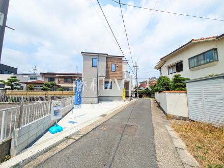 接道状況および現場風景　【春日井市如意申町２丁目】／撮影日2026/08/03