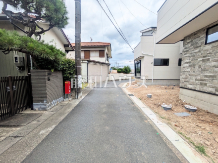 接道状況および現場風景　【春日井市如意申町２丁目】／撮影日2026/07/19