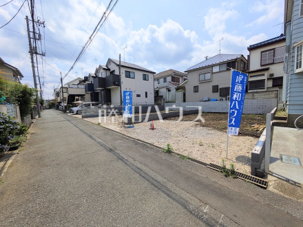 接道状況および現場風景　【西東京市向台町４丁目】／撮影日2026/06/12