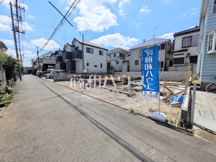 接道状況および現場風景　【西東京市向台町４丁目】／撮影日2026/07/10