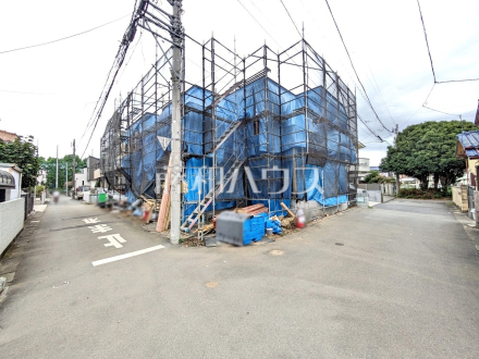 接道状況および現場風景　【東村山市秋津町４丁目】／撮影日2026/09/03