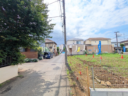接道状況および現場風景 【国分寺市戸倉1丁目】/撮影日2026/07/18