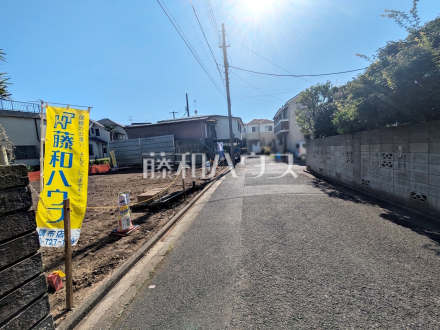 接道状況および現場風景　【狛江市岩戸南３丁目】／撮影日2026/07/10