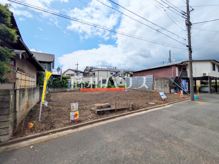 接道状況および現場風景　【狛江市岩戸南３丁目】／撮影日2026/07/18