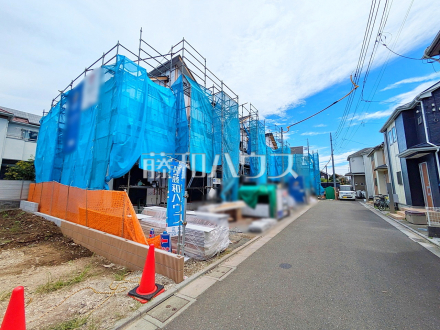 接道状況および現場風景　【調布市深大寺北町６丁目】／撮影日2026/08/28