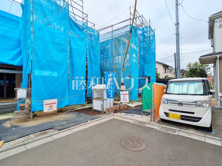 接道状況および現場風景　【調布市深大寺北町６丁目】／撮影日2026/08/16