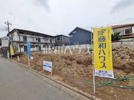 接道状況および現場風景　【調布市調布ケ丘４丁目】／撮影日2026/06/14