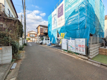接道状況および現場風景　【東久留米市柳窪２丁目】／撮影日2026/10/15