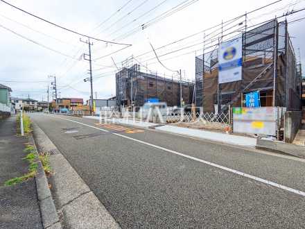 接道状況および現場風景 【八王子市椚田町】/撮影日2026/08/29