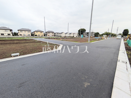 接道状況および現場風景　【国分寺市戸倉４丁目】／撮影日2026/06/21