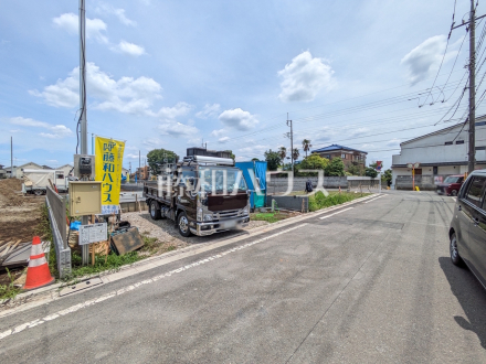 接道状況および現場風景　【国分寺市戸倉４丁目】／撮影日2026/06/16