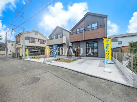 接道状況および現場風景　【日野市大字石田】／撮影日2026/08/30