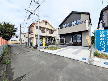 接道状況および現場風景　【日野市大字石田】／撮影日2026/09/05