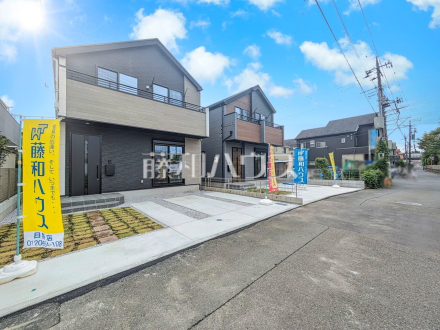 接道状況および現場風景　【日野市大字石田】／撮影日2026/08/30
