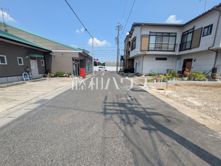 接道状況および現場風景　【春日井市篠木町４丁目】／撮影日2026/06/12
