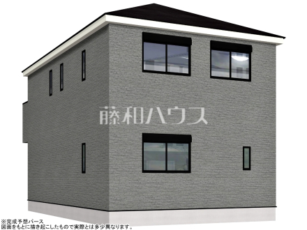 完成予想図（外観）　【春日井市篠木町４丁目】