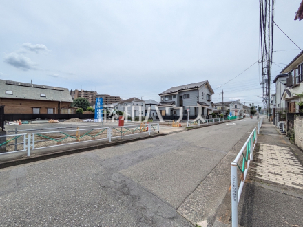 接道状況および現場風景　【府中市新町２丁目】／撮影日2026/06/16
