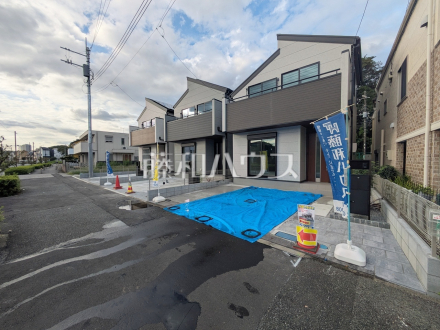 接道状況および現場風景　【府中市清水が丘２丁目】／撮影日2026/09/18