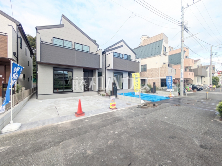 接道状況および現場風景　【府中市清水が丘２丁目】／撮影日2026/09/18