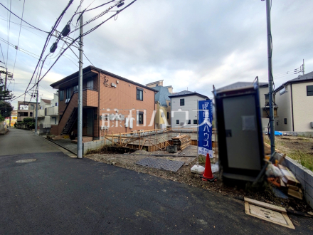 接道状況および現場風景　【府中市清水が丘２丁目】／撮影日2026/10/02