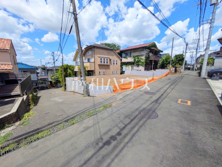 接道状況および現場風景　【東久留米市浅間町３丁目】／撮影日2026/08/07