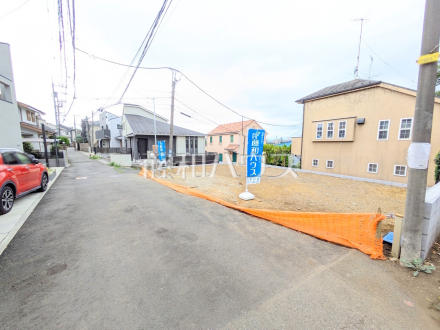 接道状況および現場風景　【東久留米市浅間町３丁目】／撮影日2026/08/27