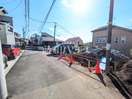 接道状況および現場風景　【東久留米市浅間町３丁目】／撮影日2026/07/09