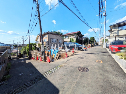 接道状況および現場風景　【東久留米市浅間町３丁目】／撮影日2026/07/09