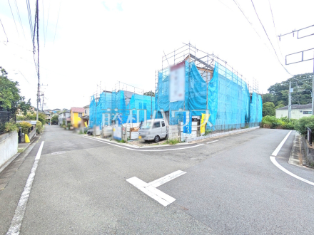接道状況および現場風景　【八王子市館町】／撮影日2026/08/22