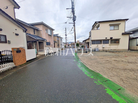 接道状況および現場風景　【福岡市早良区野芥７丁目】／撮影日2026/06/25