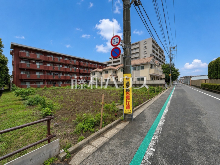 接道状況および現場風景　【小平市天神町１丁目】／撮影日2026/06/26
