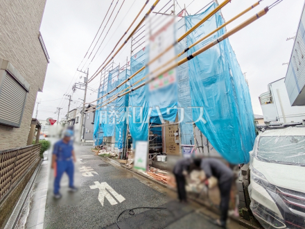 接道状況および現場風景 【練馬区大泉学園町5丁目】/撮影日2026/09/08