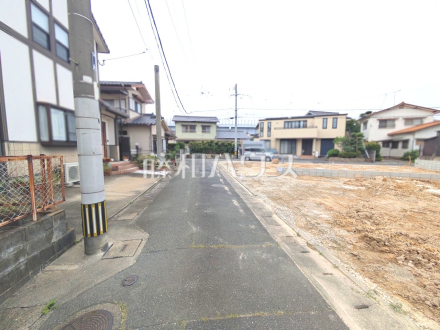 接道状況および現場風景　【福岡市早良区次郎丸３丁目】／撮影日2026/06/30