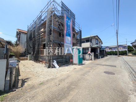 接道状況および現場風景　【東久留米市下里１丁目】／撮影日2026/07/23