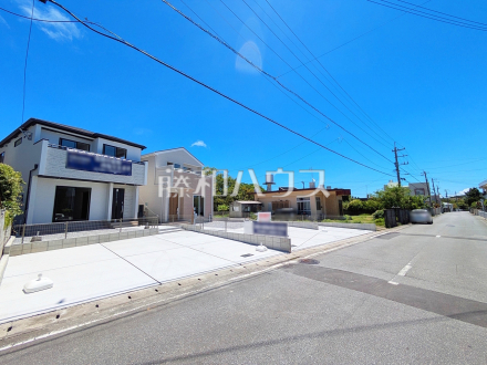 接道状況および現場風景　【うるま市勝連平安名】／撮影日2026/07/03