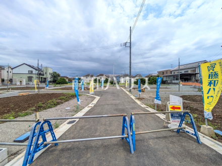 接道状況および現場風景 【立川市砂川町8丁目】/撮影日2026/07/18