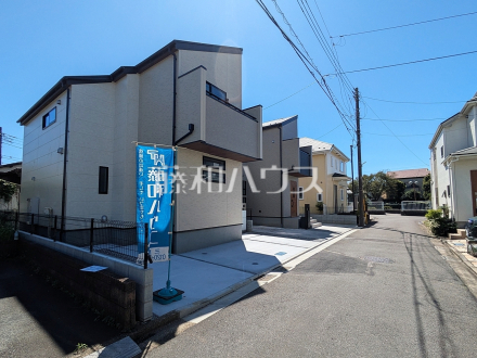 接道状況および現場風景　【三鷹市大沢５丁目】／撮影日2026/09/14