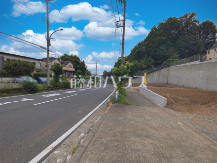 接道状況および現場風景 【八王子市小宮町】/撮影日2026/09/03
